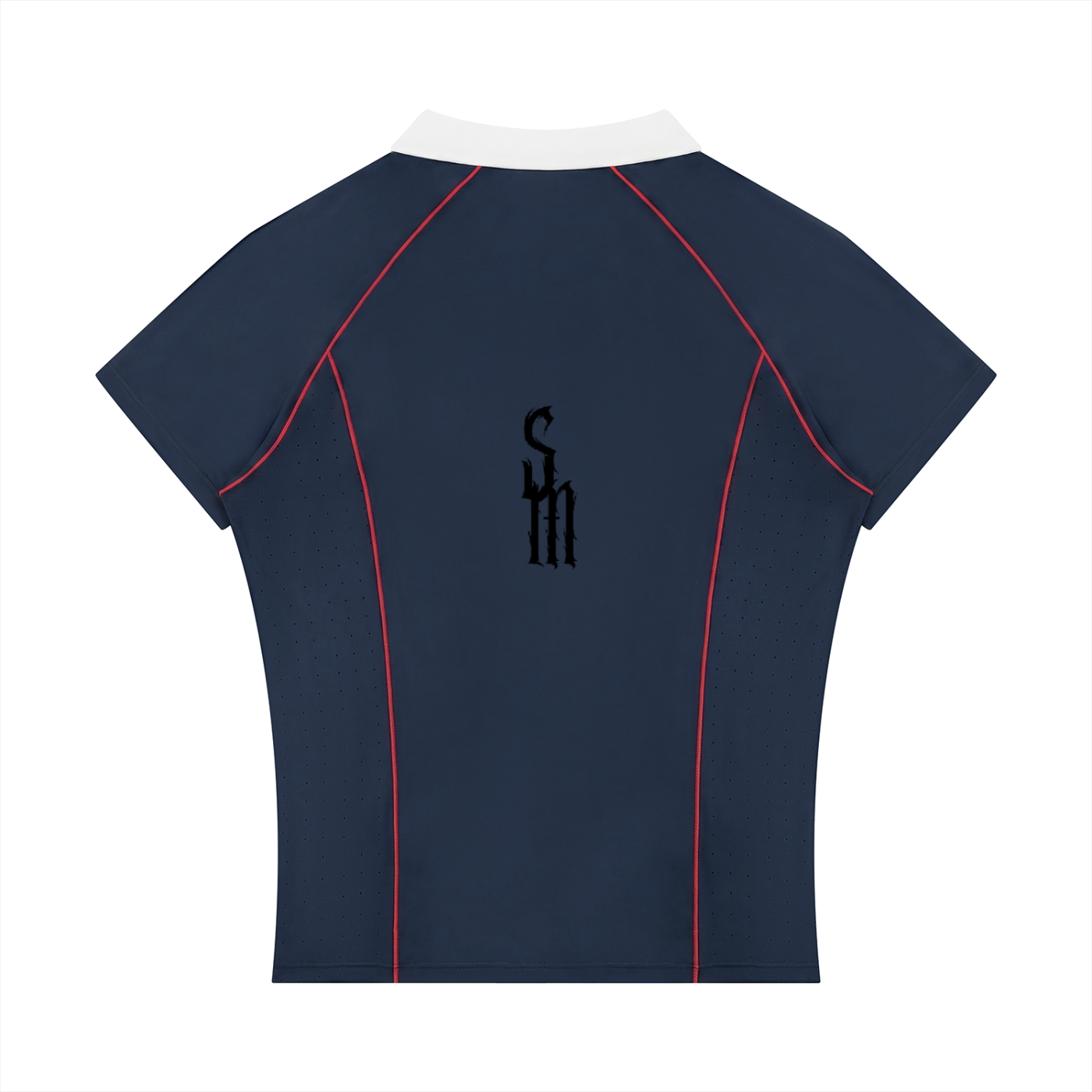 Women’s Slim Fit Quarter-Zip Polo Shirt