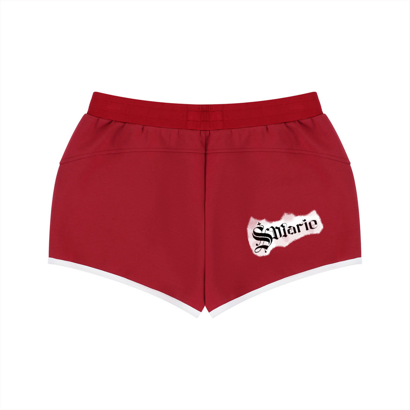Women's Retro Contrast Binding Shorts