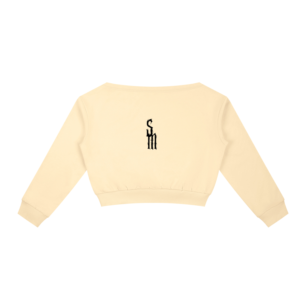 Women's Off-Shoulder Sweatshirt