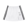 Contrast Side Stripe Slit Skirt