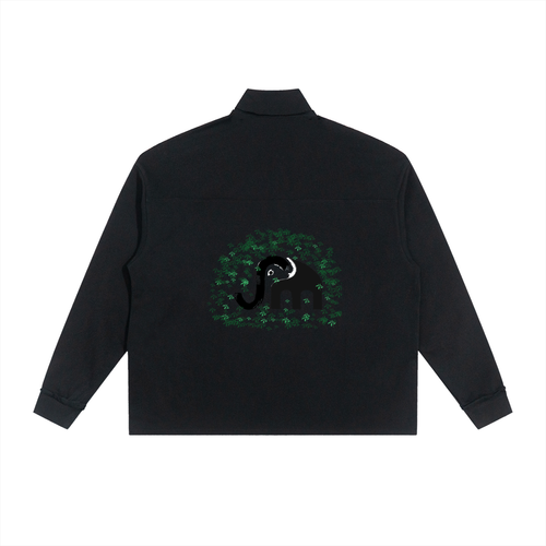 Half-Zip Rolled Edge Fleece Sweatshirt