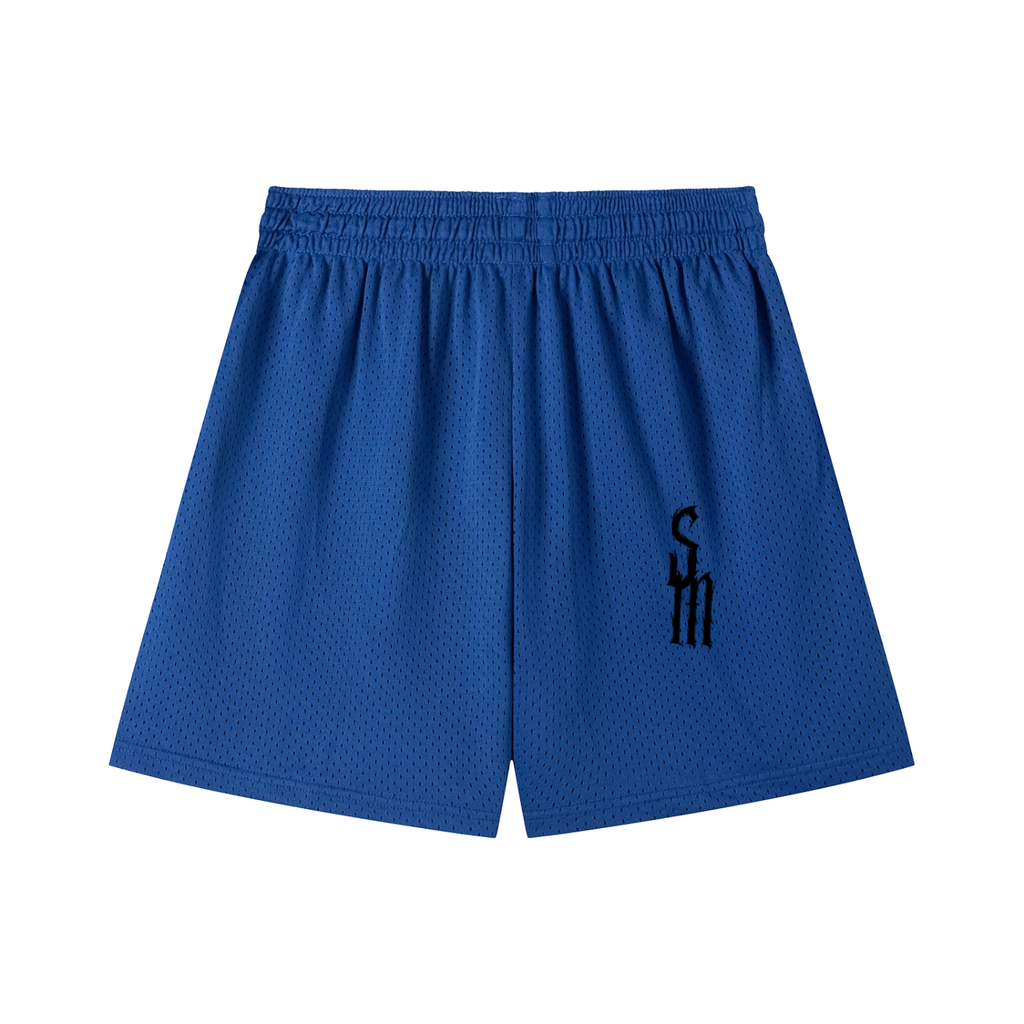 Mesh Drawstring Shorts