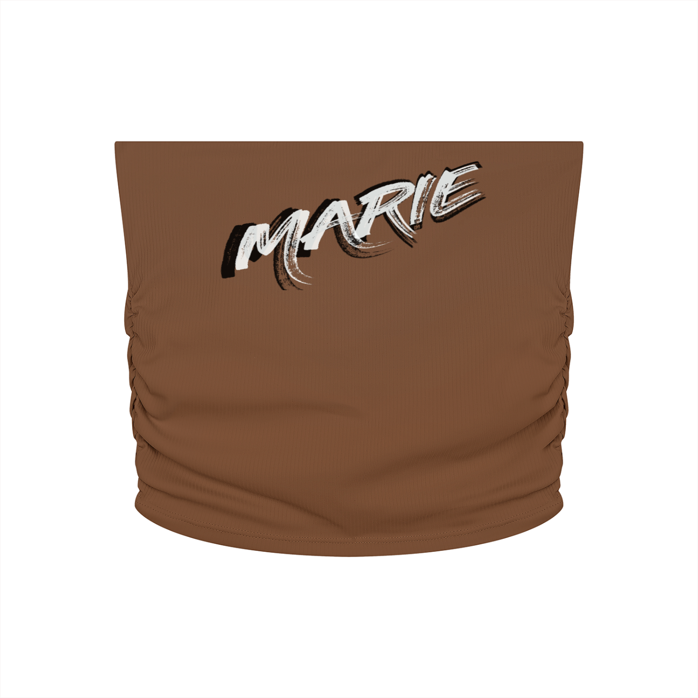 Women’s Ruched Cropped Yoga Tube Top