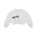 Women's Boxy Cropped Crewneck Sweatshirt