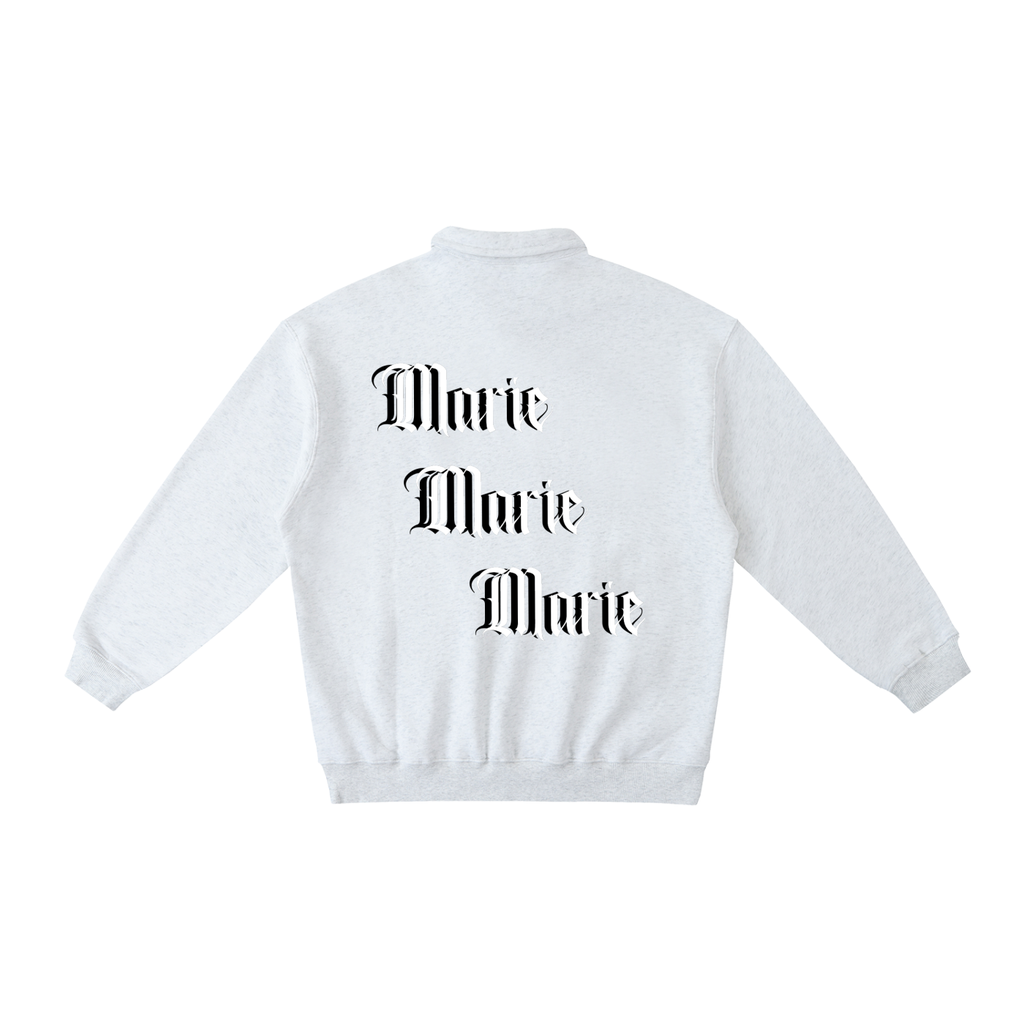 Heavyweight Polo-Collar Sweatshirt