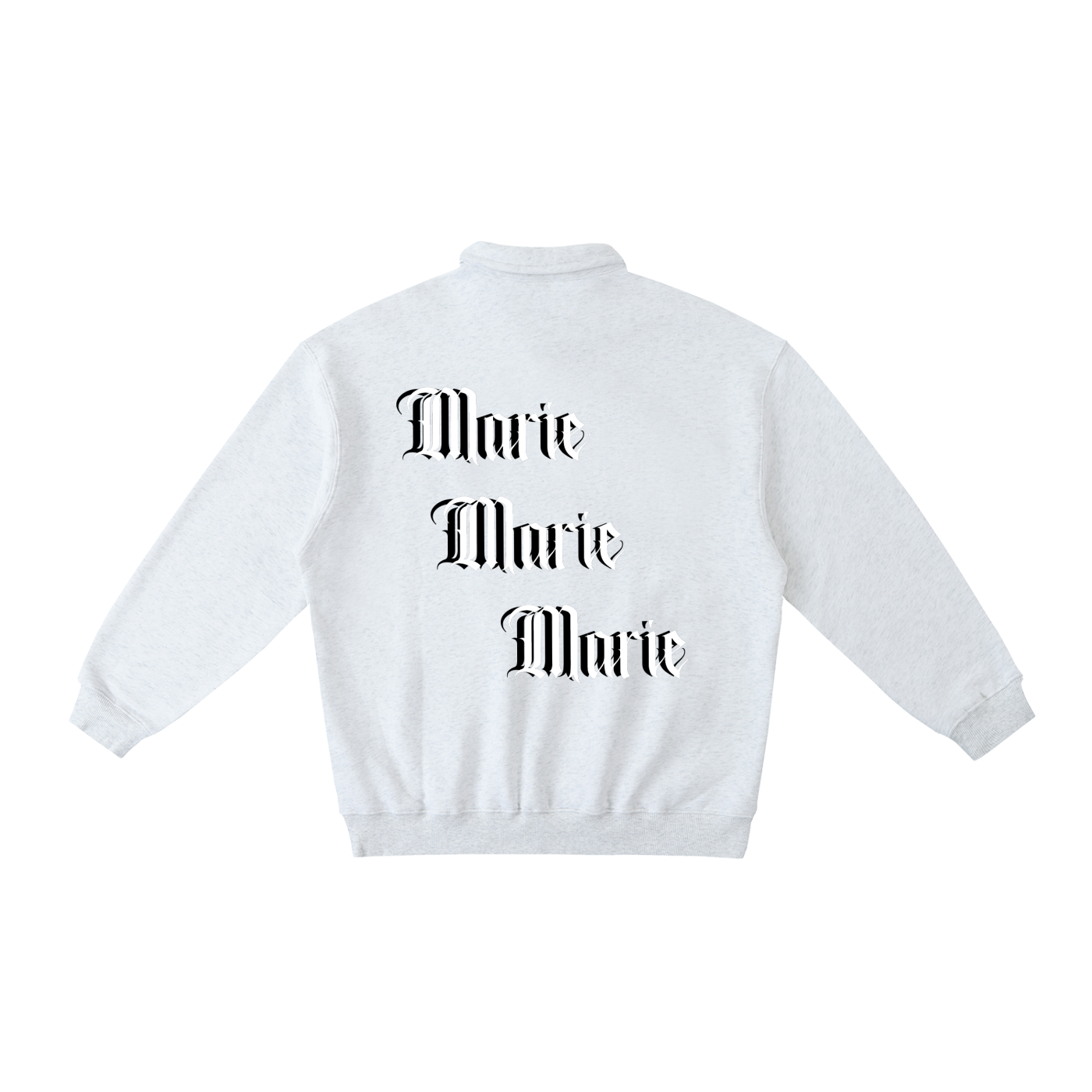 Heavyweight Polo-Collar Sweatshirt