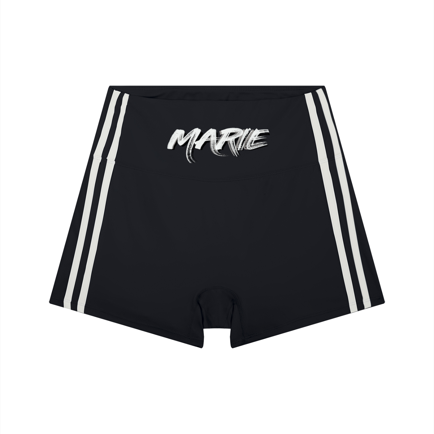 Women’s High-Waist Color Block Yoga Shorts