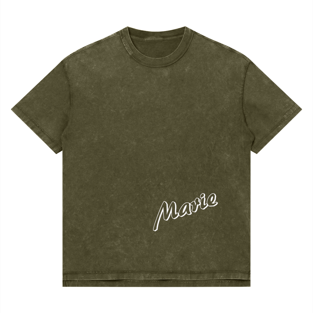 Unisex Mineral Wash Oversized T-Shirt