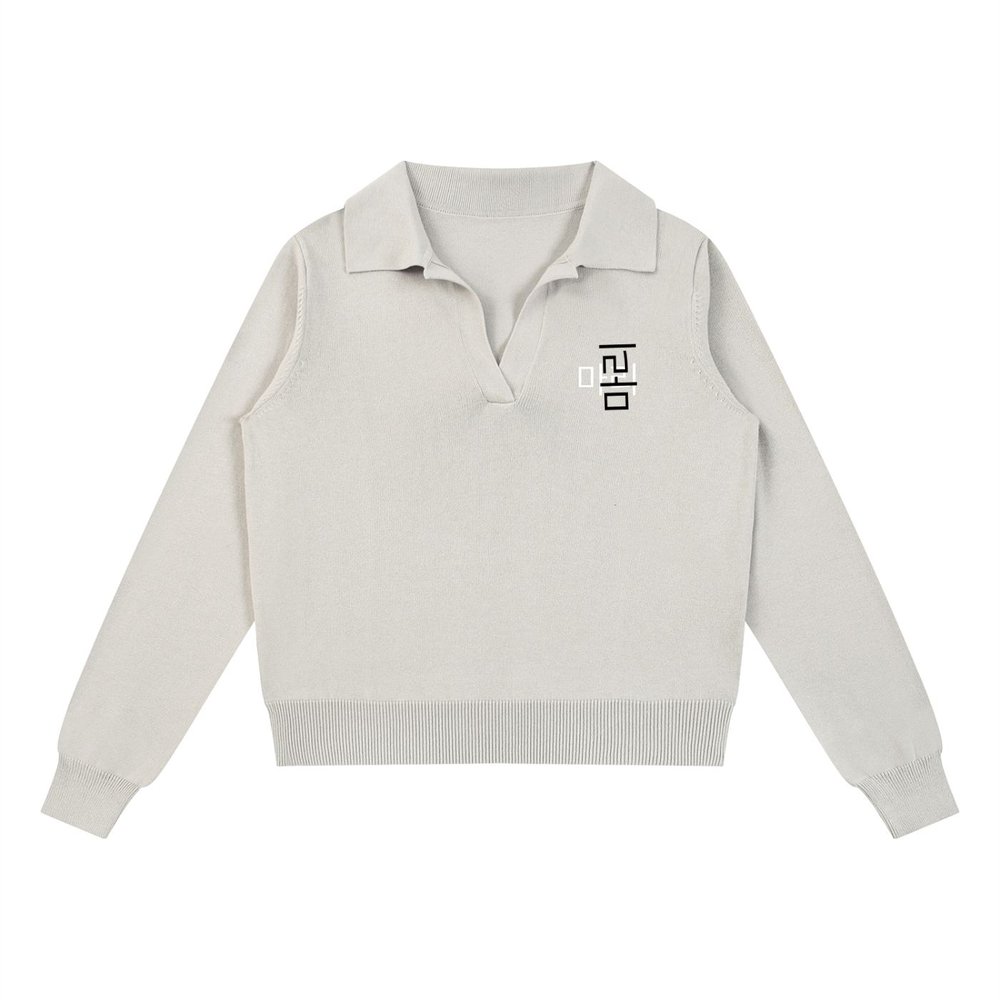 Women’s Collared Pullover Knit Sweater