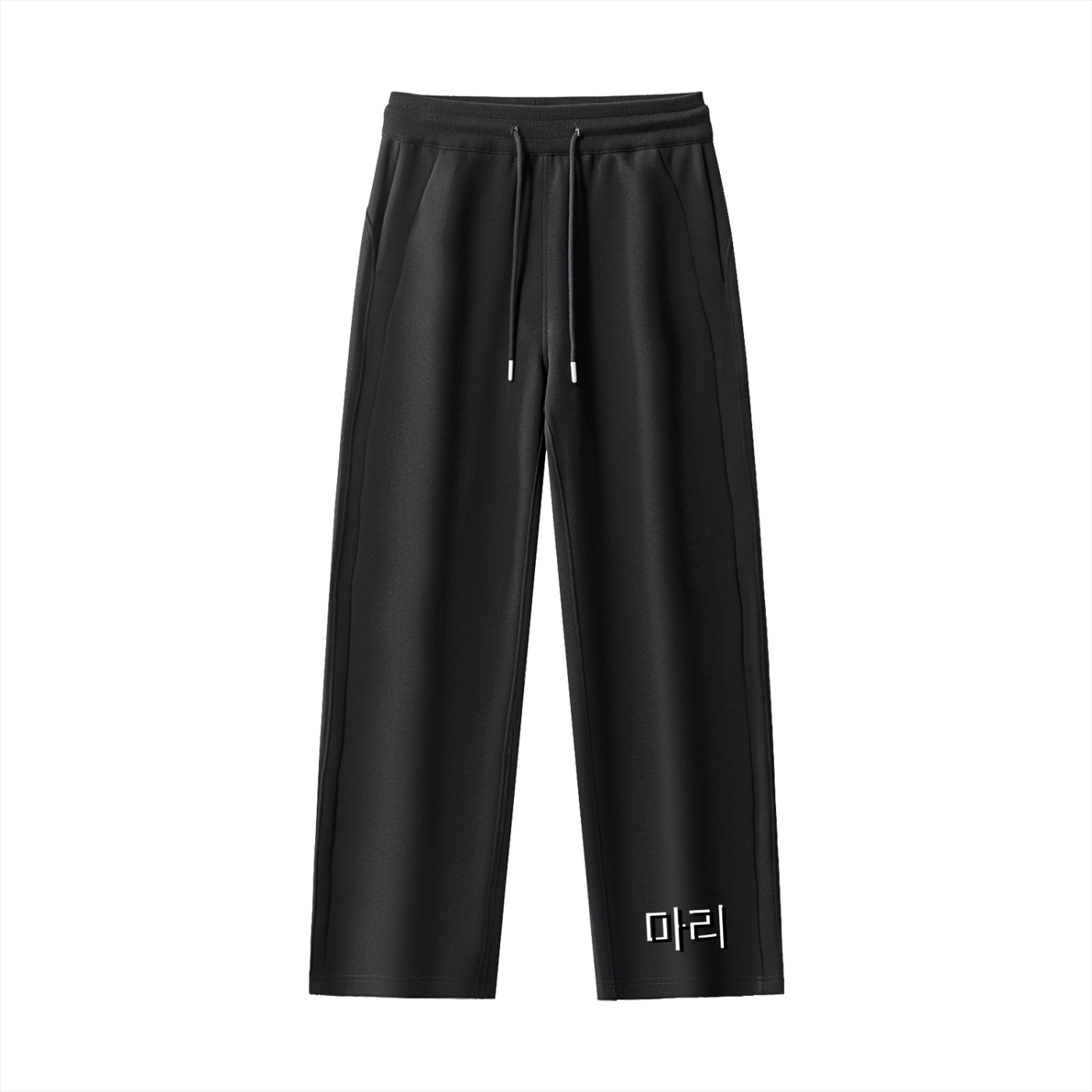 Essential Drawstring Straight-Leg Sweatpants