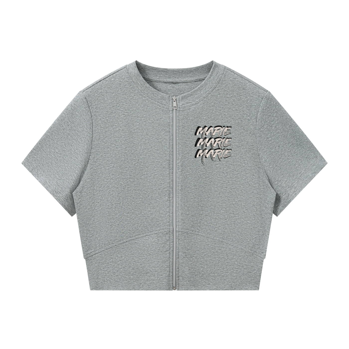 Women’s Paneling Full Zip T-Shirt