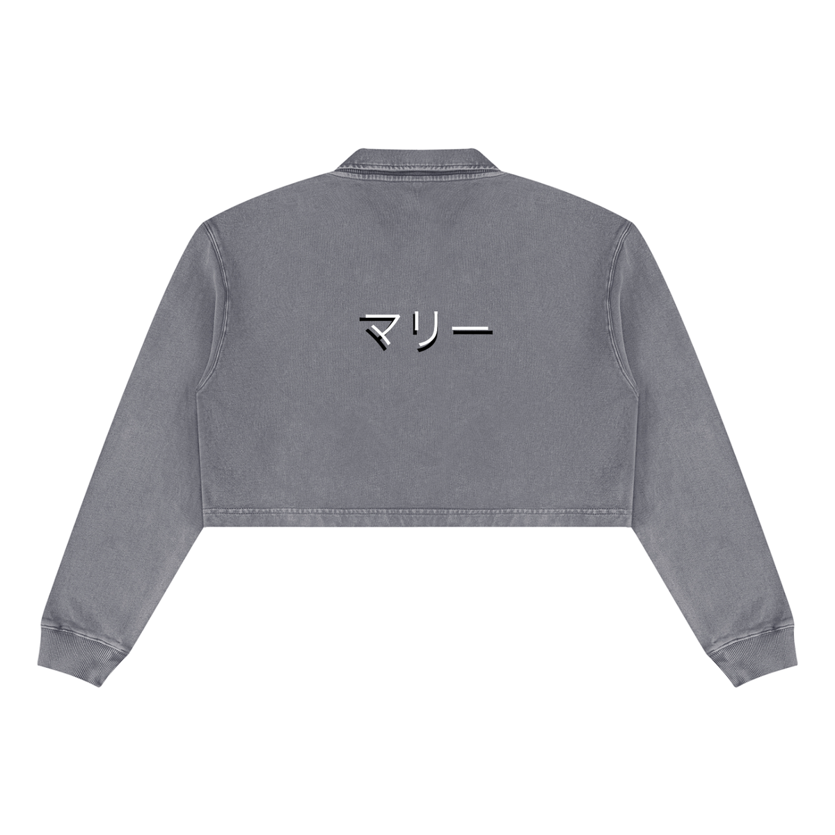 Women’s Vintage Wash Crop Sweatshirt