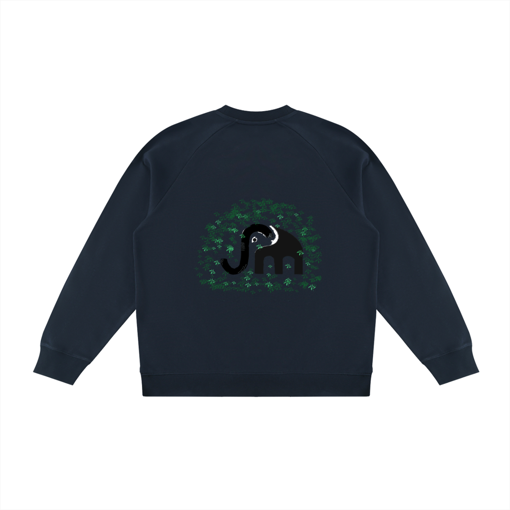 Unisex Color Block Crewneck Sweatshirt