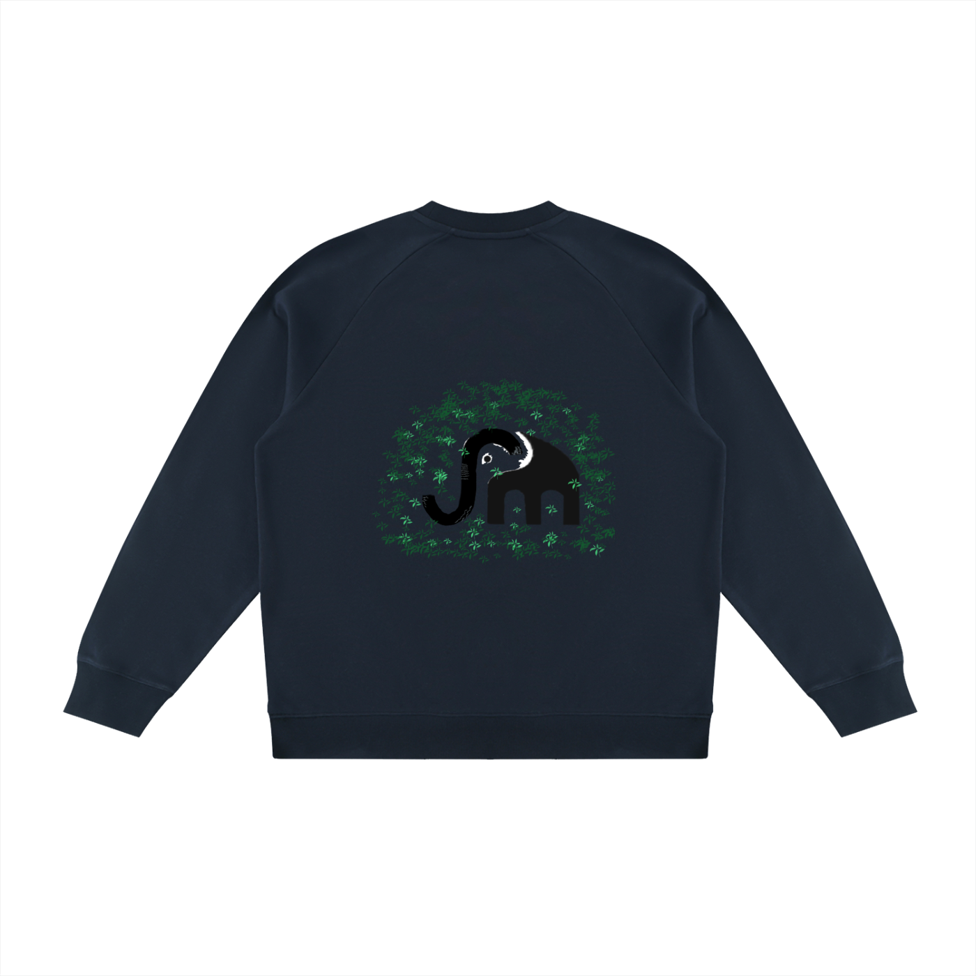 Unisex Color Block Crewneck Sweatshirt