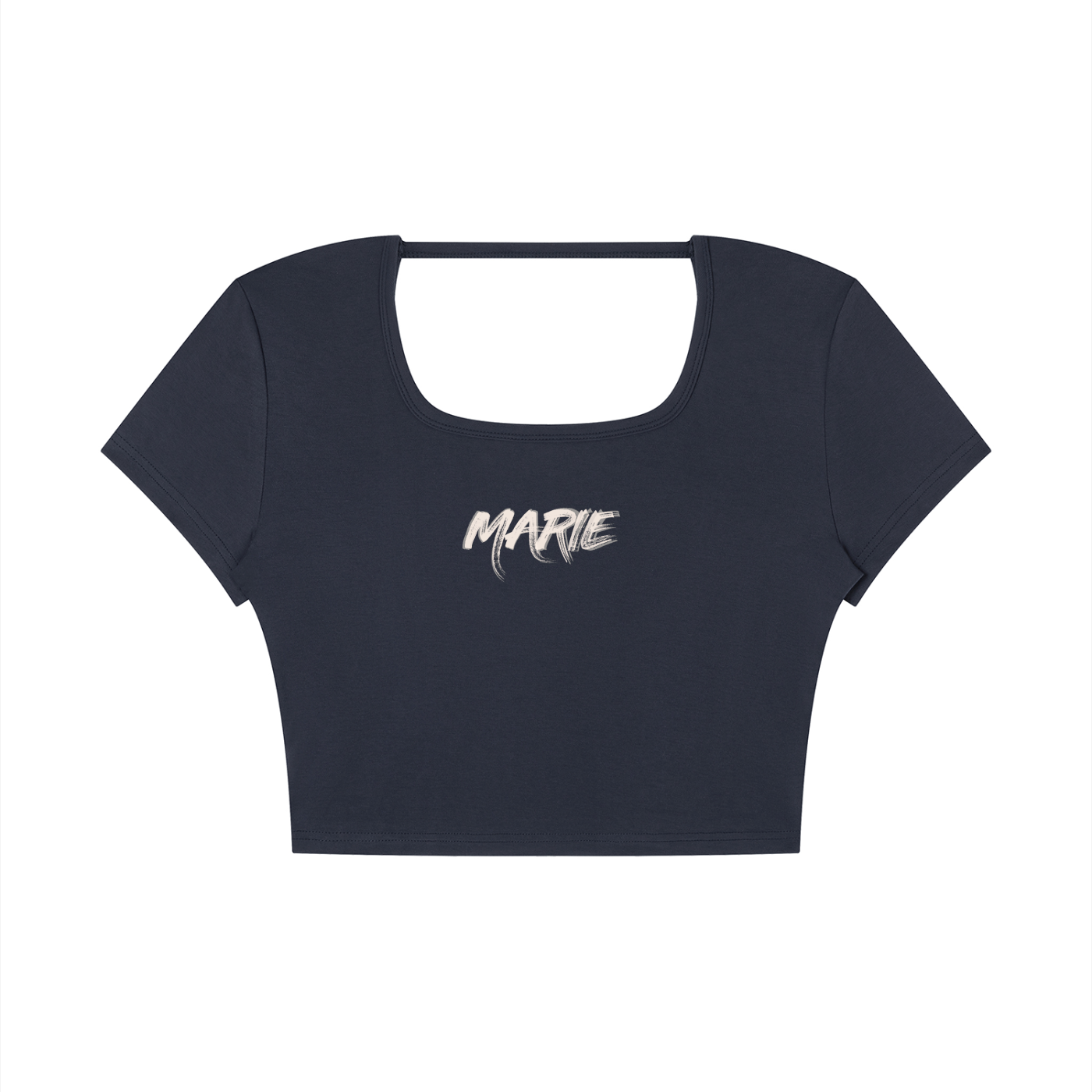Women's Square Neck Crop T-Shirt