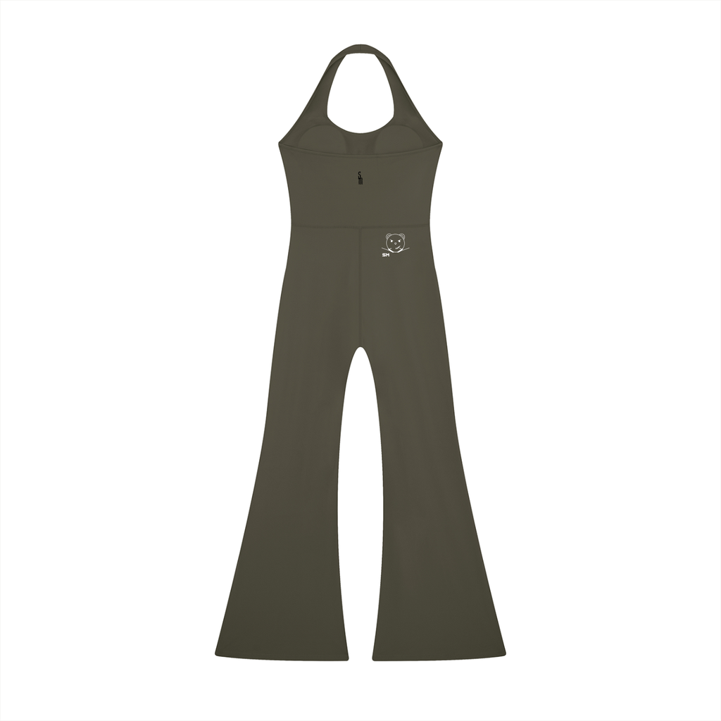 Women’s Halter Flared Jumpsuit