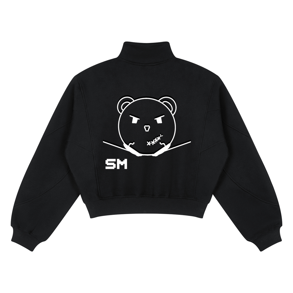 Women’s Loose Fleece Quarter-Zip Sweatshirt