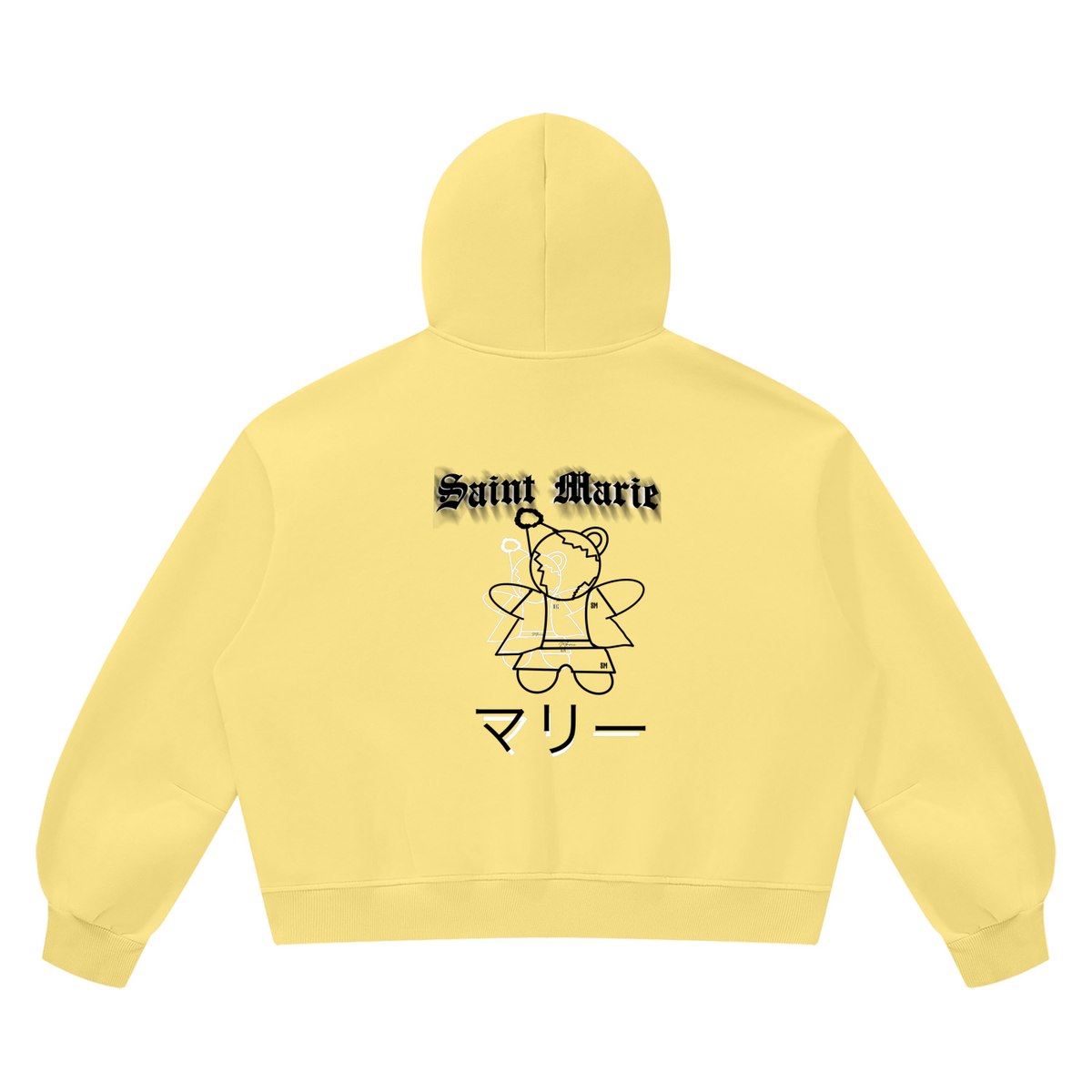 Unisex Vintage Wash Boxy Fleece Hoodie