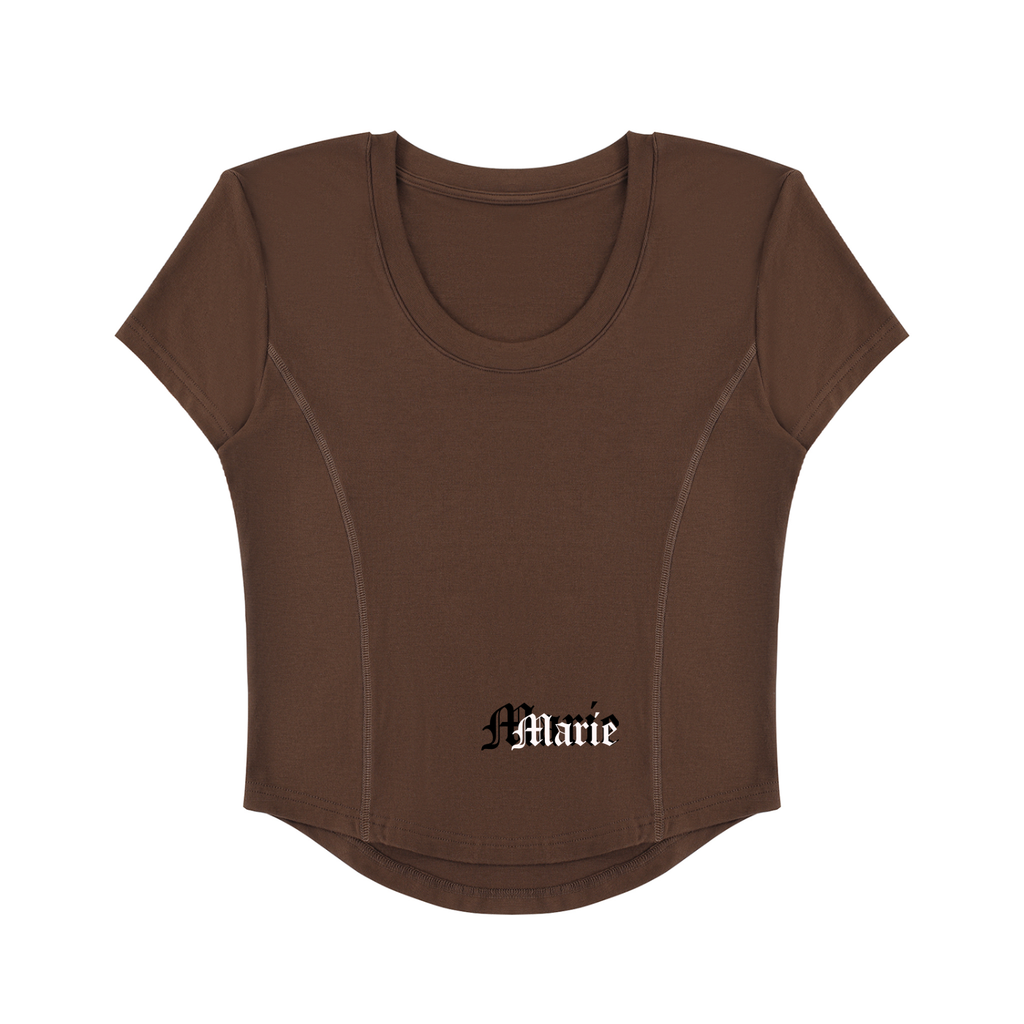 Women's Paneled Crop T-Shirt