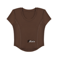 Women's Paneled Crop T-Shirt