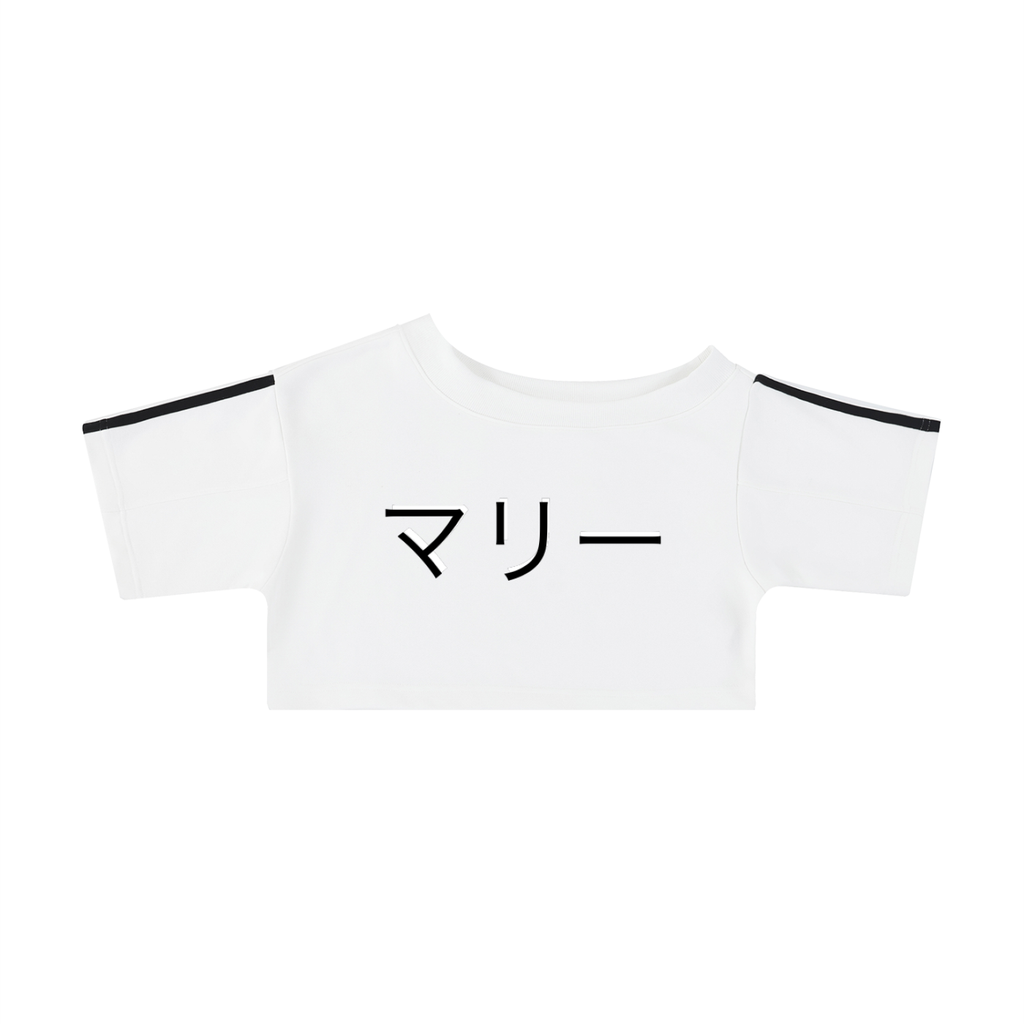 Women's Off-the-Shoulder Crop T-Shirt
