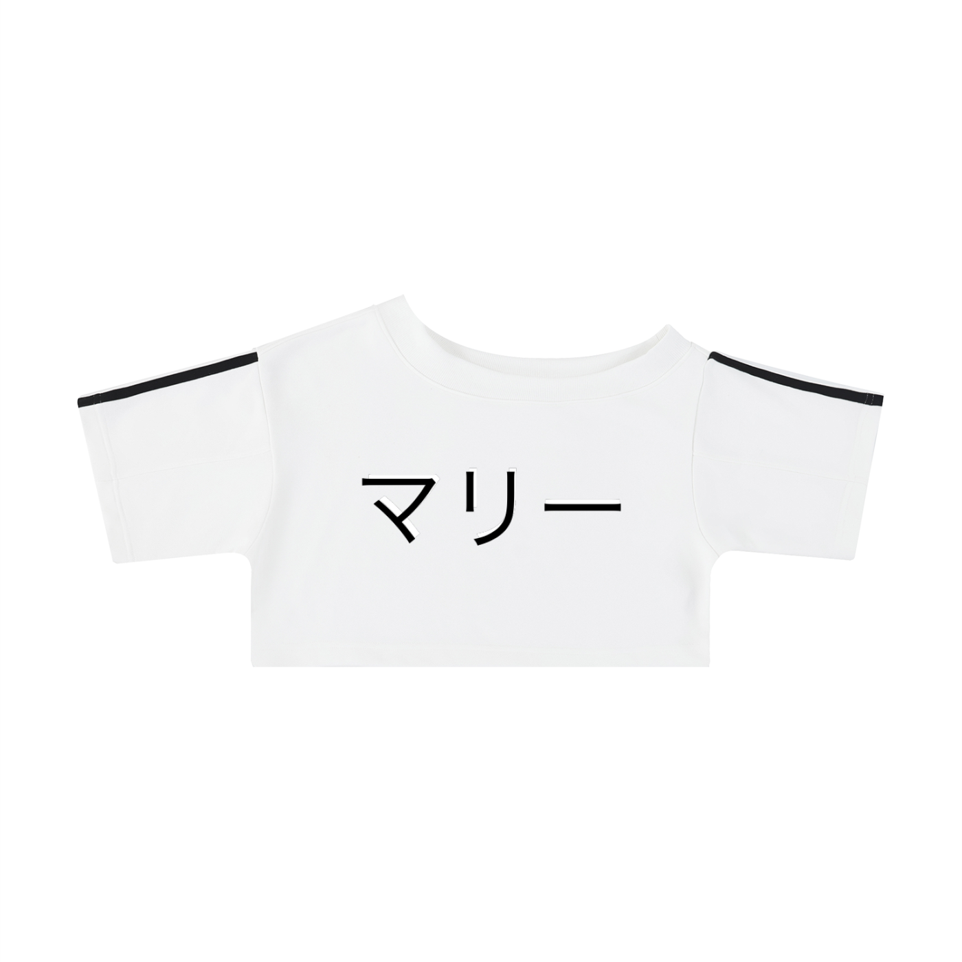 Women's Off-the-Shoulder Crop T-Shirt