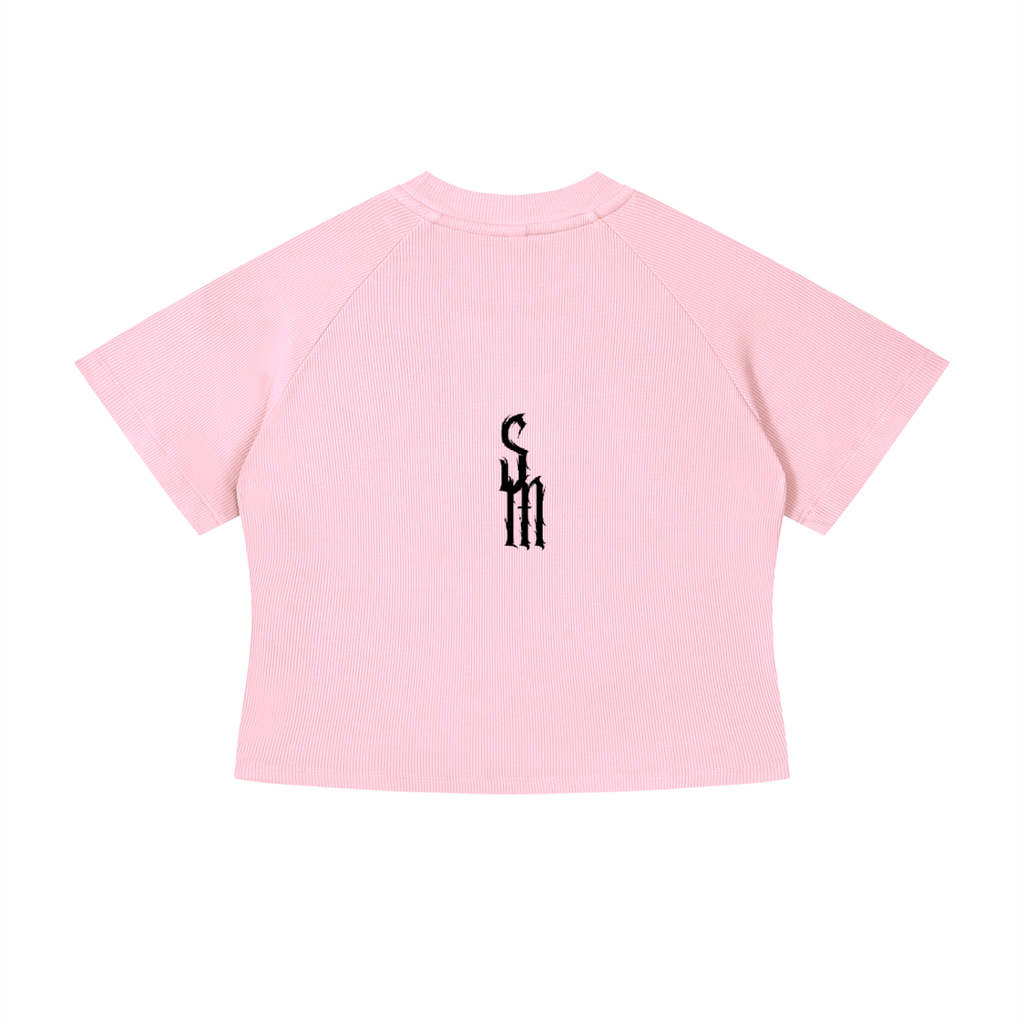 Women's Mineral Wash Crop T-Shirt