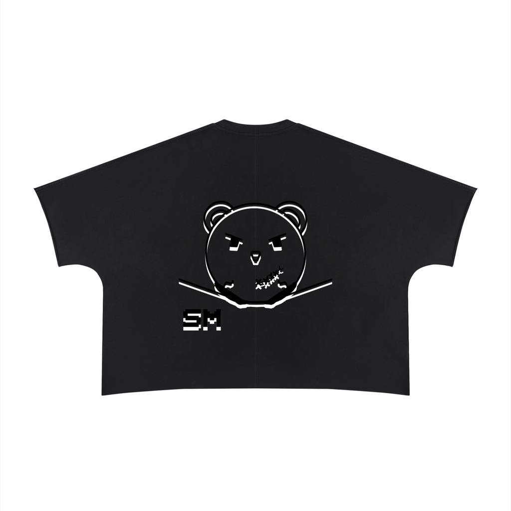 Unisex Heavyweight Boxy Raw Edge T-Shirt