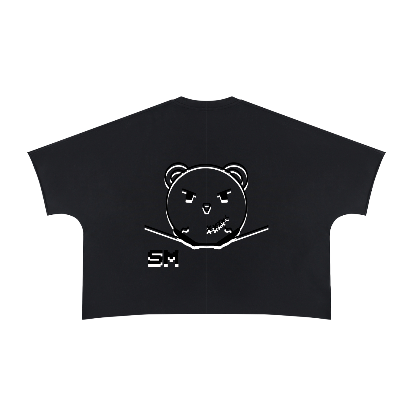Unisex Heavyweight Boxy Raw Edge T-Shirt
