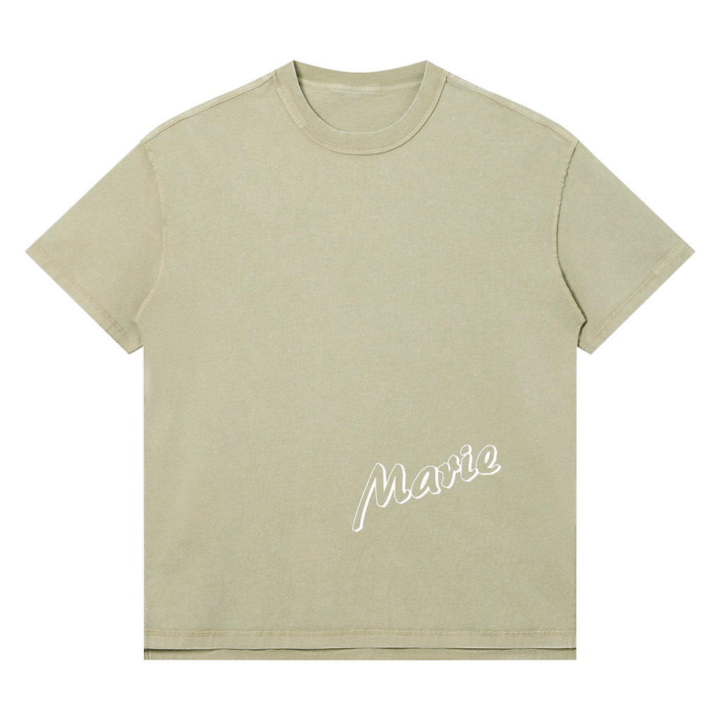 Unisex Mineral Wash Oversized T-Shirt