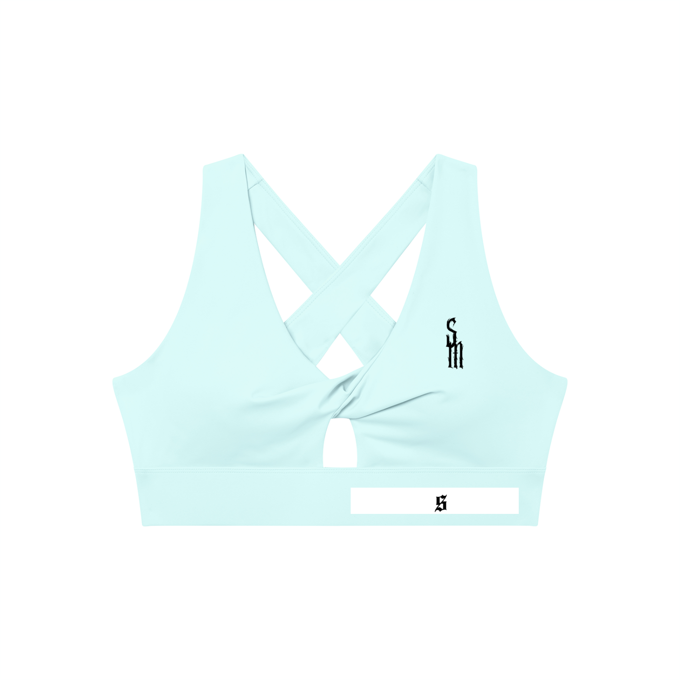 Women's Twist Front V-Neck Sports Bra