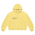 Unisex Vintage Wash Boxy Fleece Hoodie