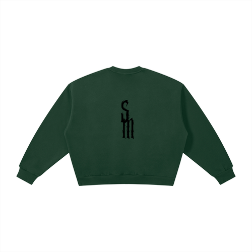 Boxy Fleece Crewneck Sweatshirt