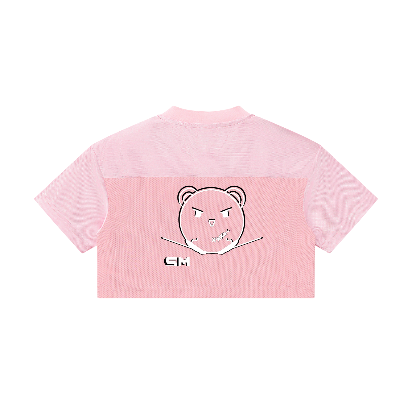 Women’s Cropped Paneled V-Neck Jersey