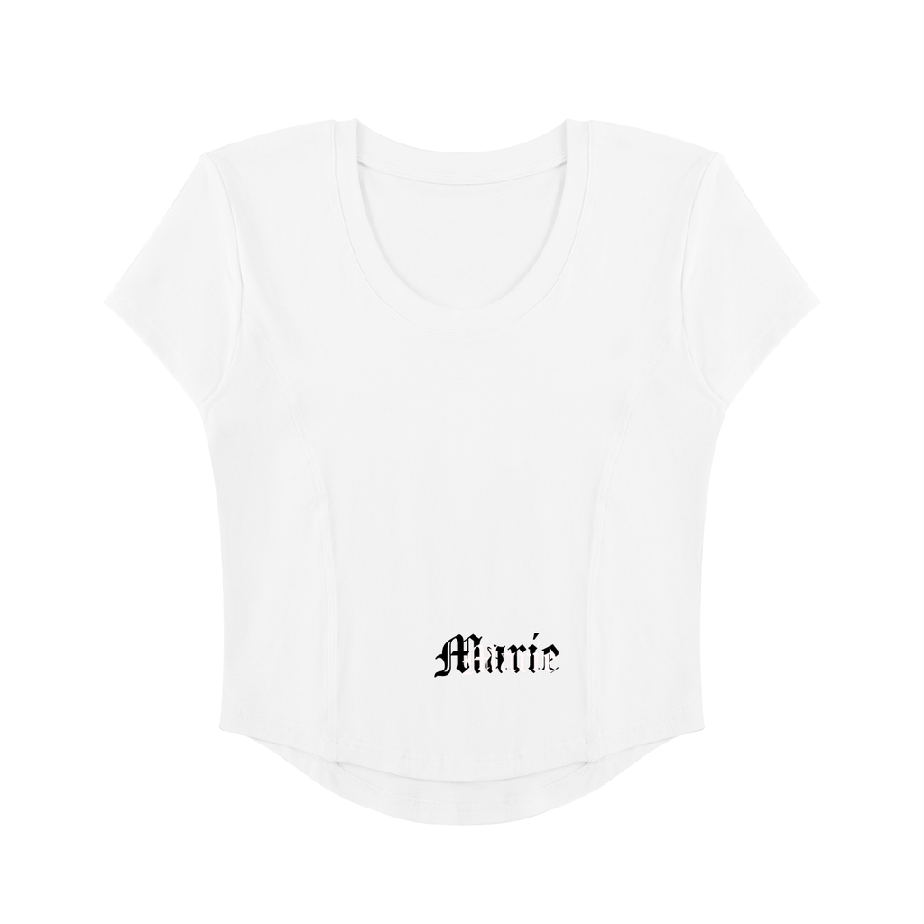 Women's Paneled Crop T-Shirt