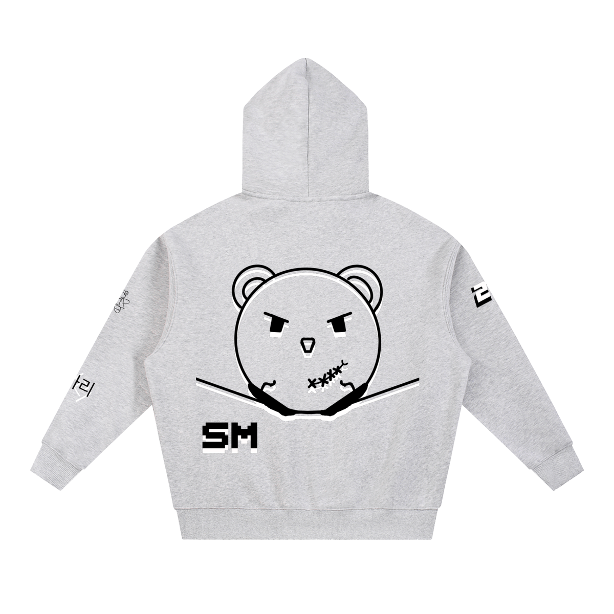 Essential Oversized Boxy Fit Fleece Hoodie