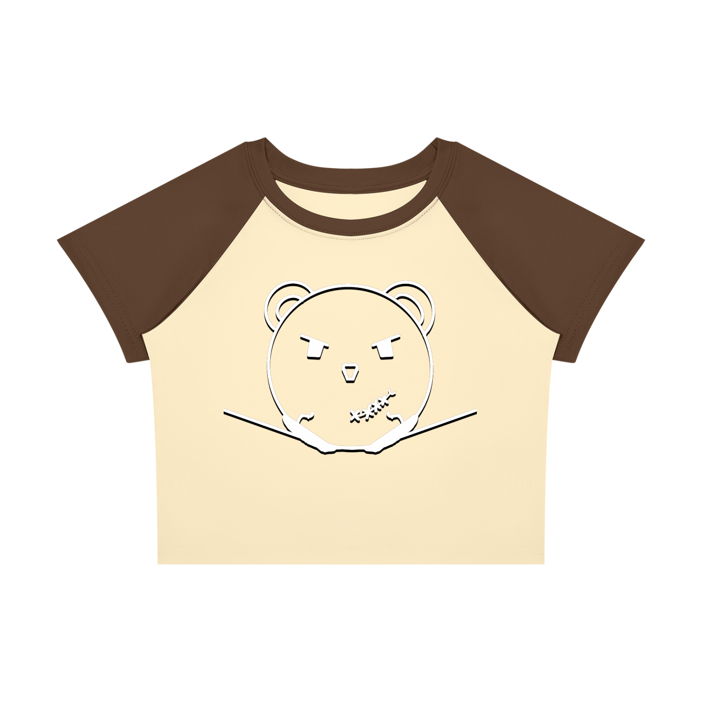Women’s Raglan Color Block Baby T-Shirt