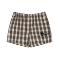 Unisex Plaid Shorts