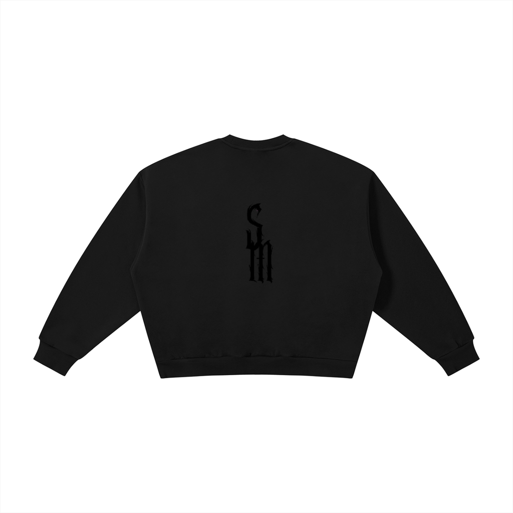 Boxy Fleece Crewneck Sweatshirt