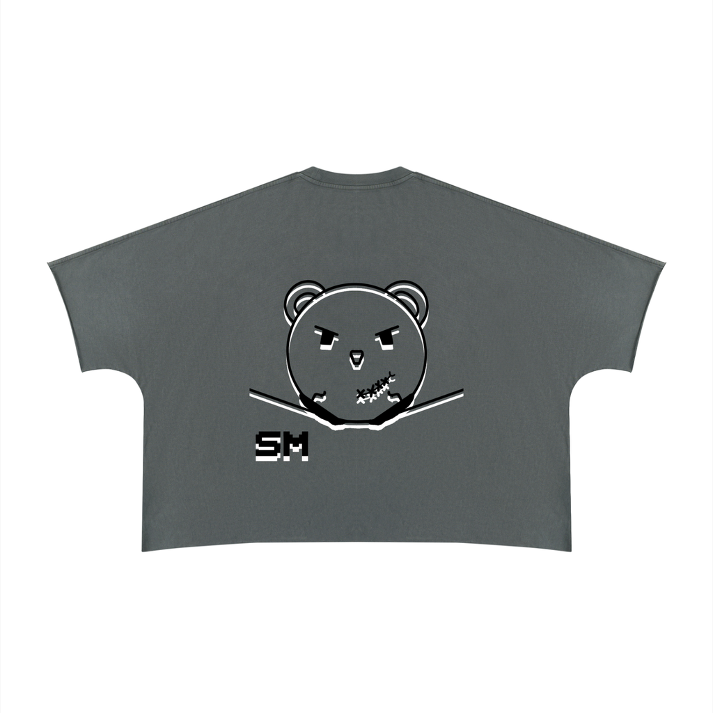 Unisex Heavyweight Boxy Raw Edge T-Shirt