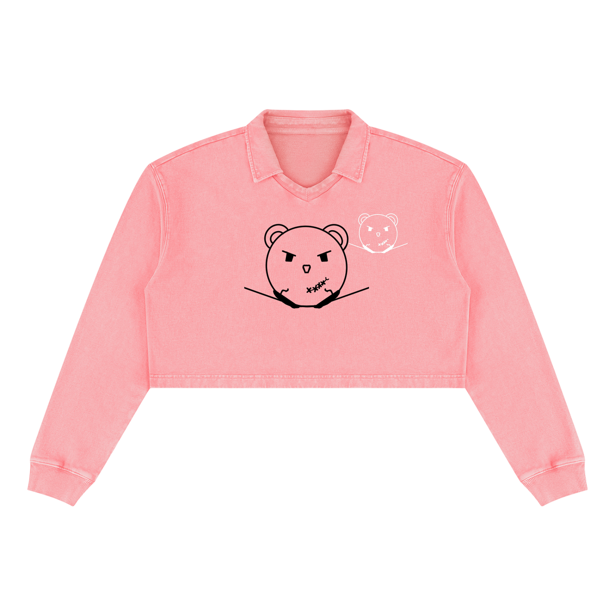 Women’s Vintage Wash Crop Sweatshirt