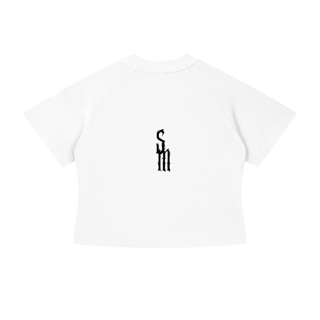 Women's Mineral Wash Crop T-Shirt
