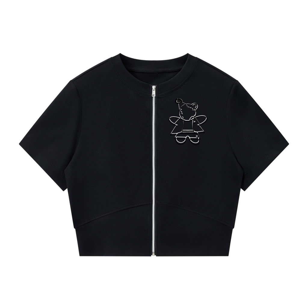 Women’s Paneling Full Zip T-Shirt