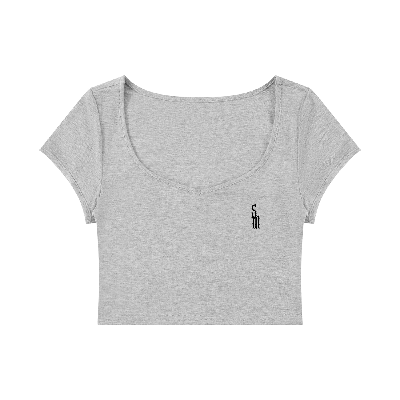 Women's Slim Cap Sleeve Crop T-Shirt