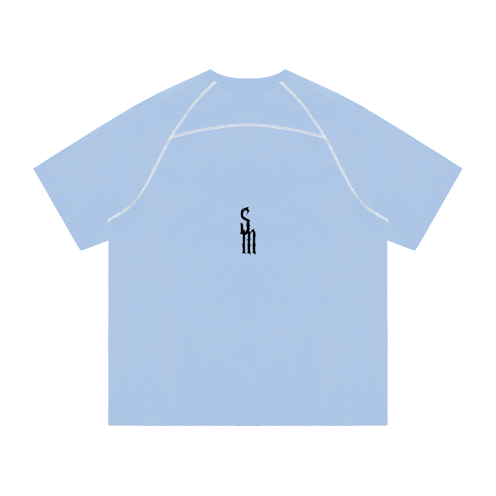 Unisex Contrast Stitch Raglan T-Shirt