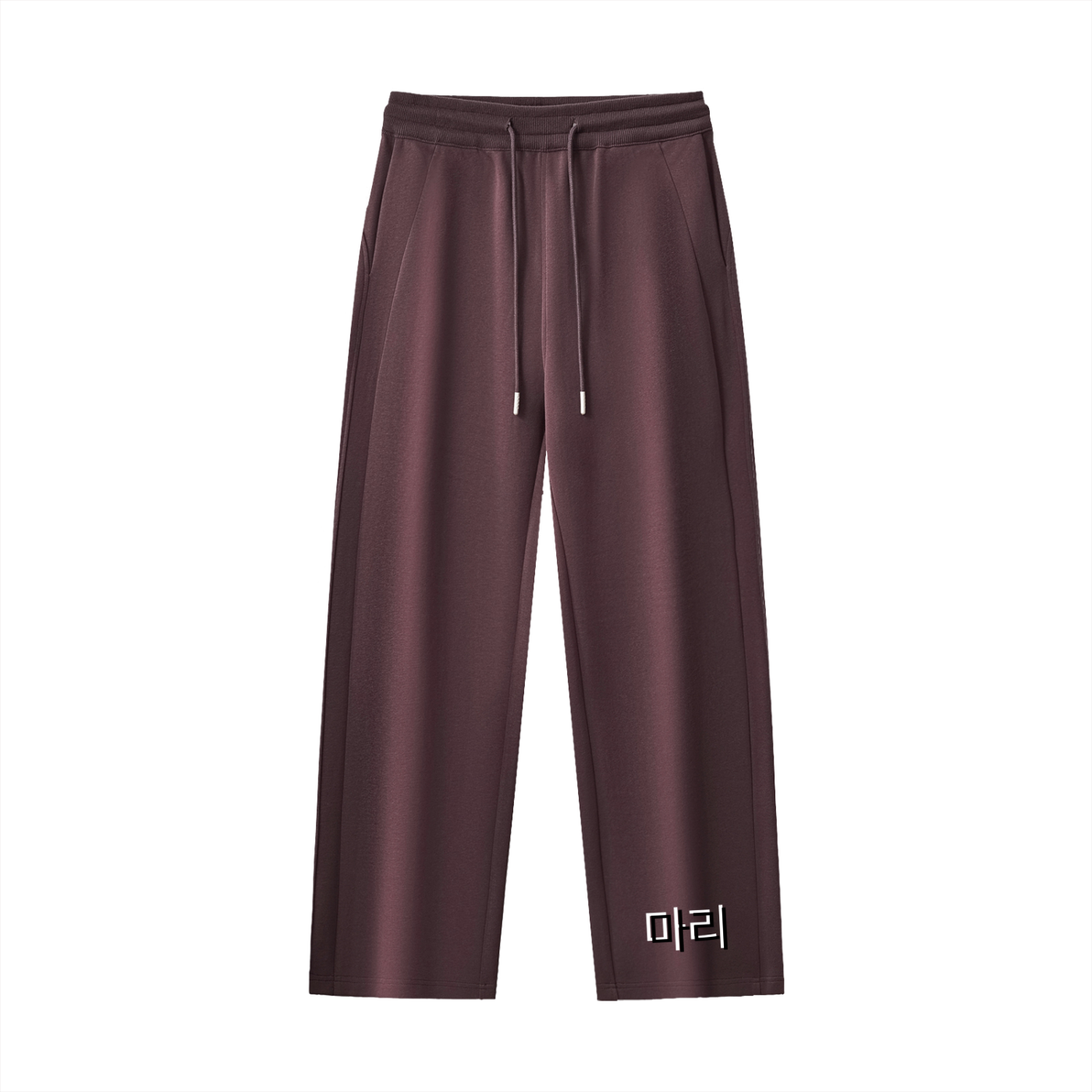 Essential Drawstring Straight-Leg Sweatpants
