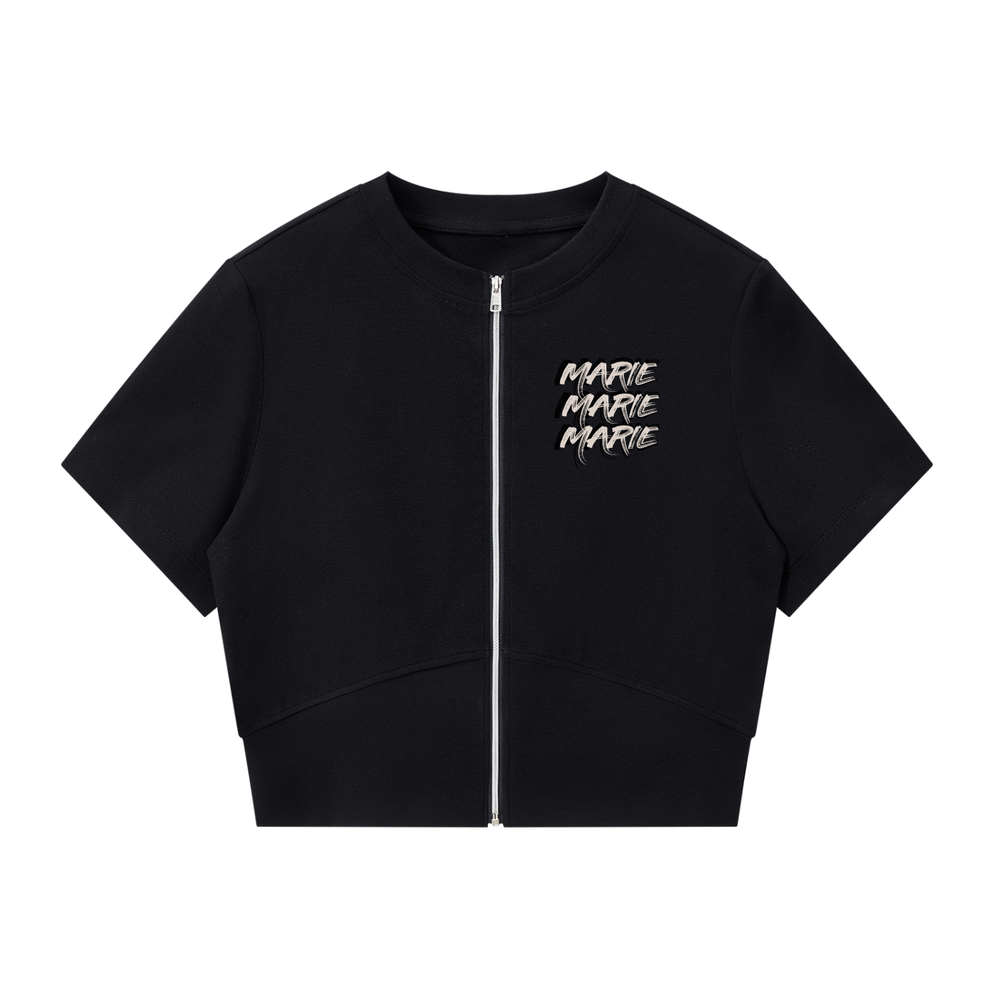 Women’s Paneling Full Zip T-Shirt