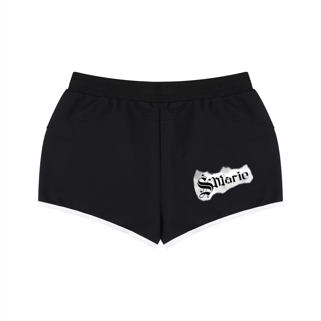 Women's Retro Contrast Binding Shorts