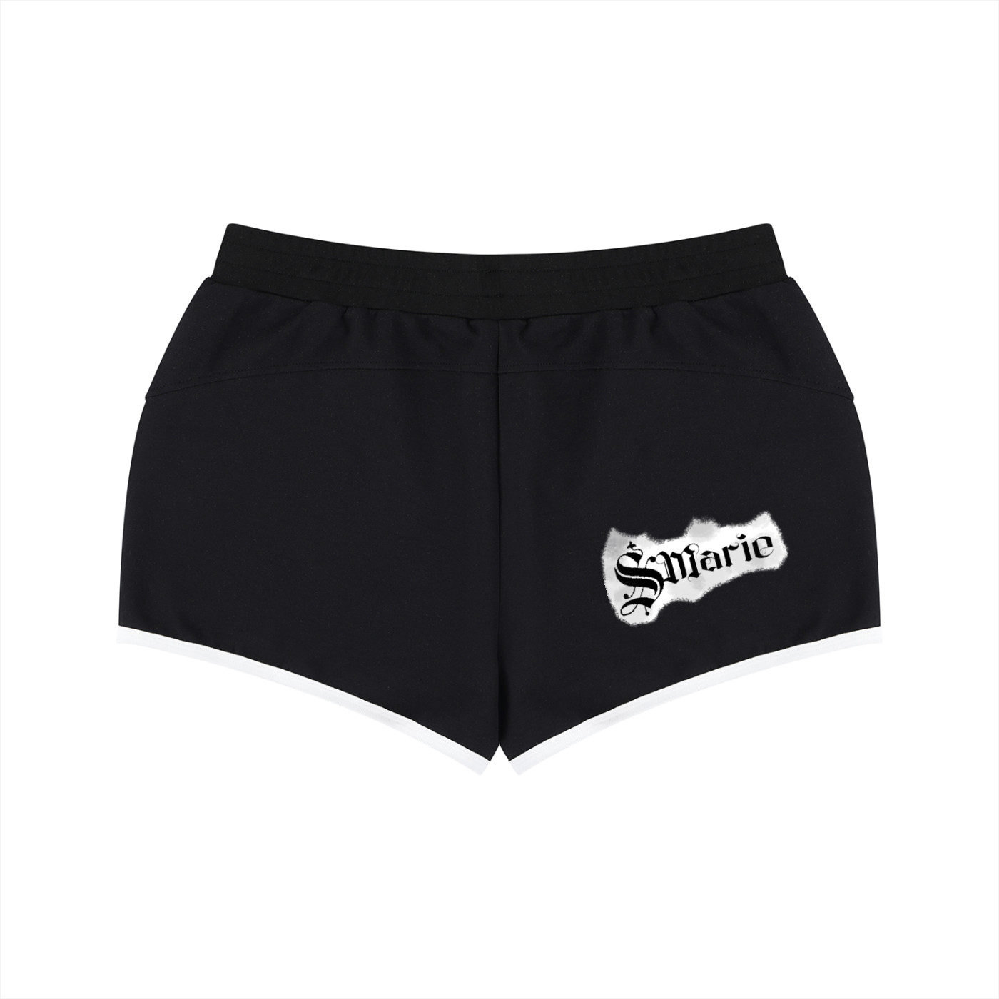Women's Retro Contrast Binding Shorts