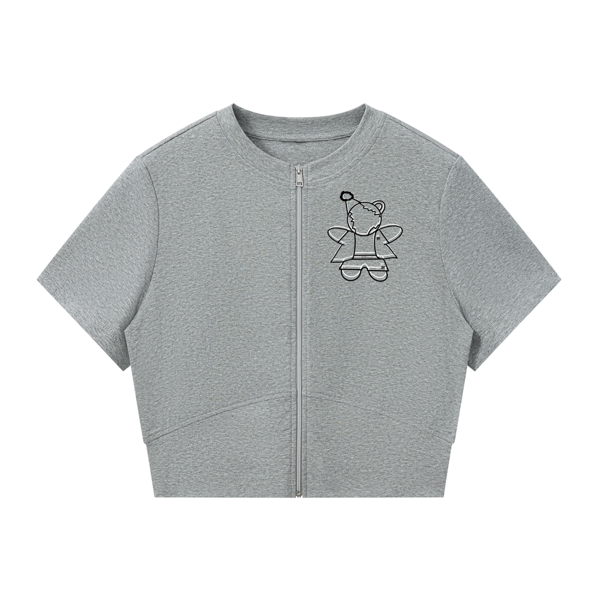 Women’s Paneling Full Zip T-Shirt